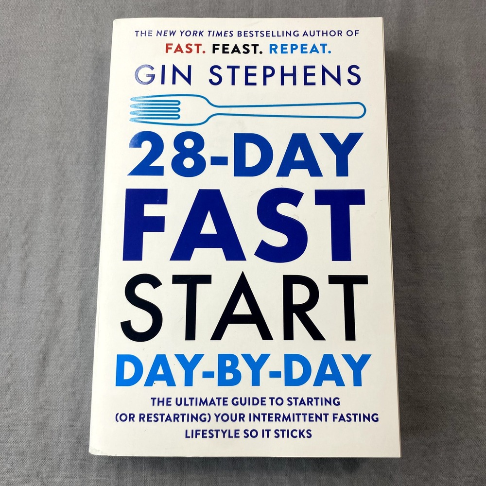 NEW 28-Day Fast Start Day-By-Day by Gin Stevens‎ Paperback 2023